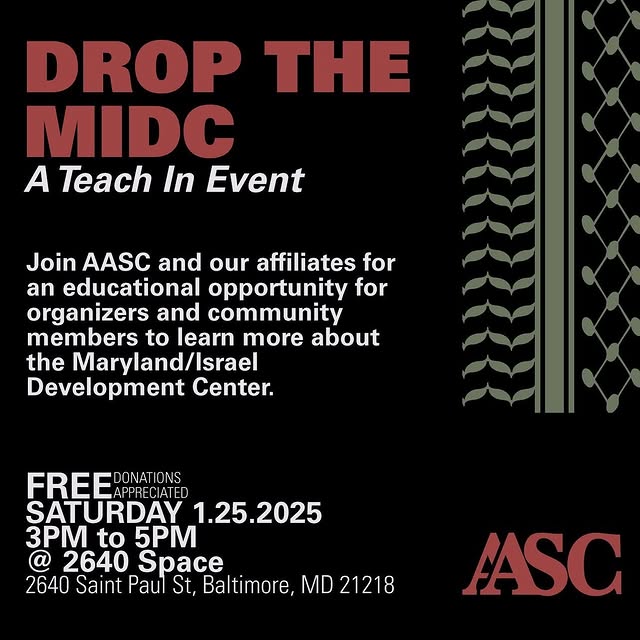Drop The MIDC: A Teach In Event